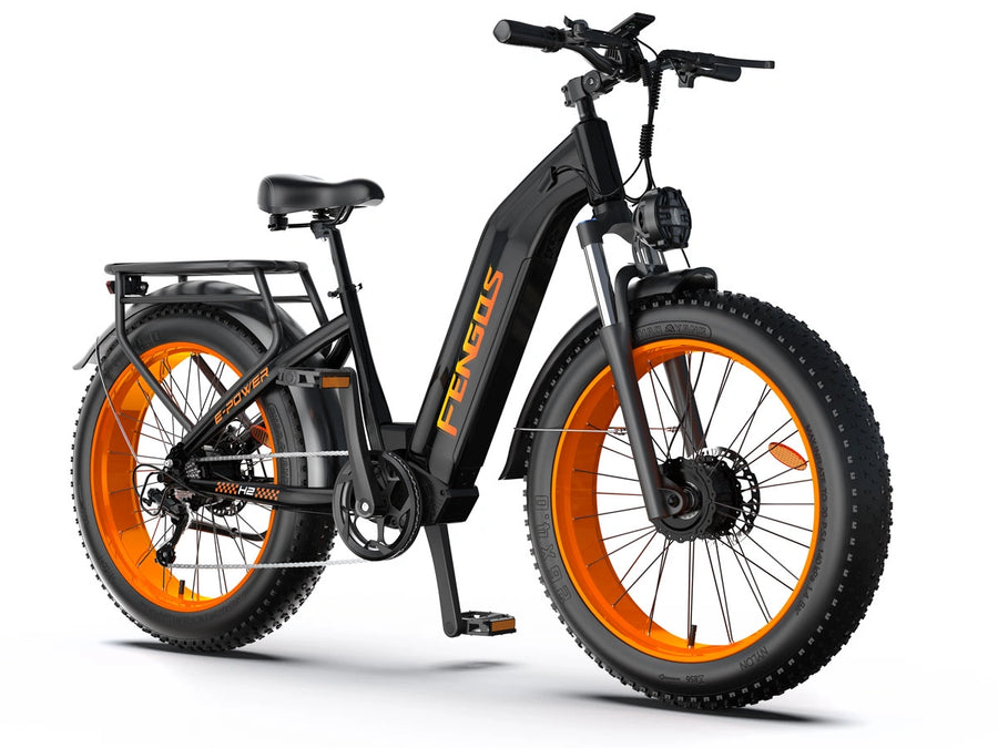 FENGQS H2 PRO Elektryczny rower terenowy z dwoma silnikami