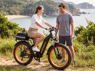 FENGQS H2 PRO Elektryczny rower terenowy z dwoma silnikami